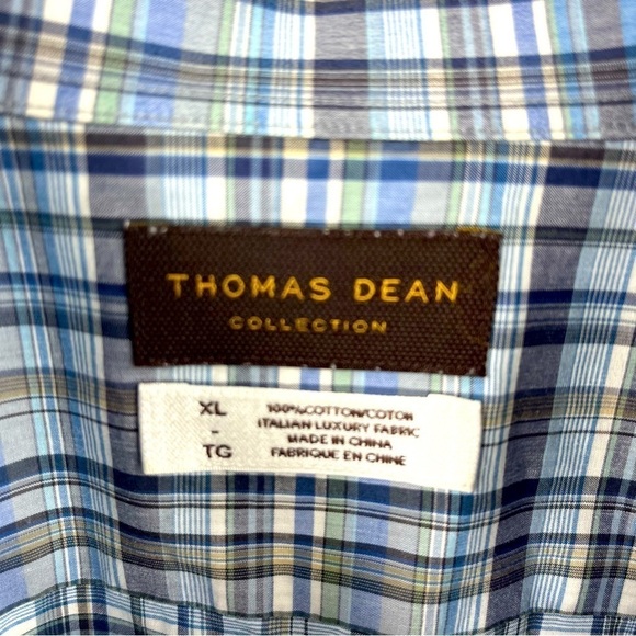 Thomas Dean Longsleeve Button Down Shirt - Picture 6 of 7